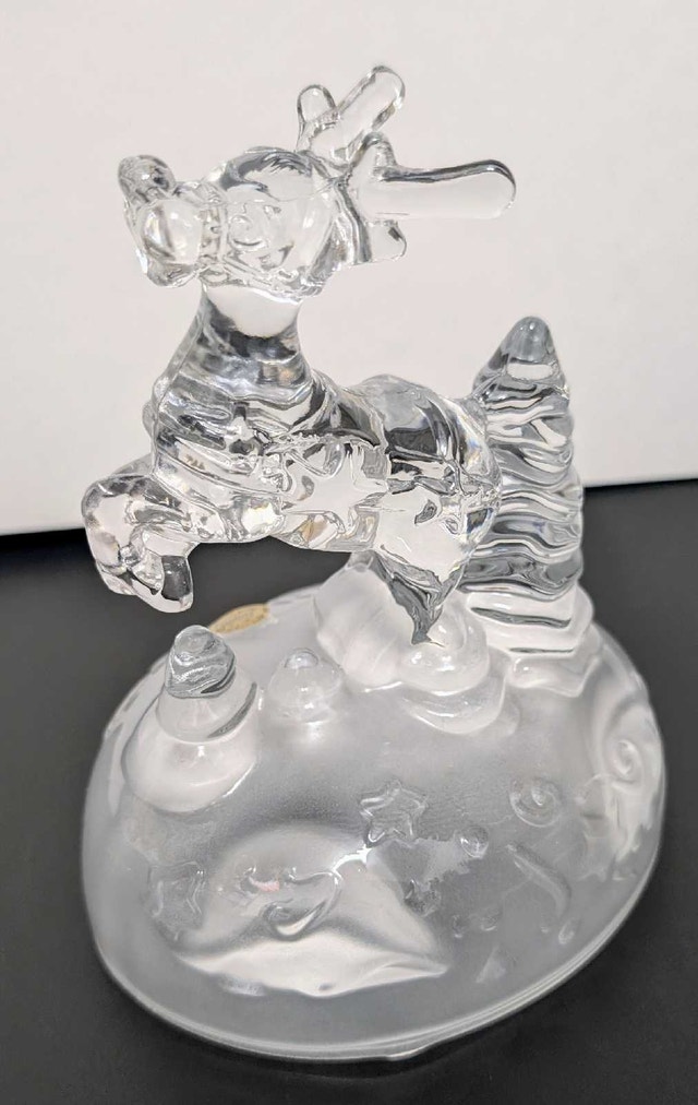 Vintage Cristal d'Arques Lead Crystal Dove Figurine - photo 5