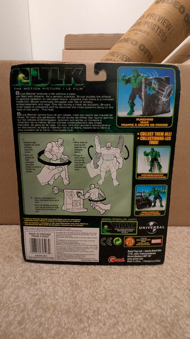 Marvel Toys Punching Hulk Action Figure (2003) - photo 2