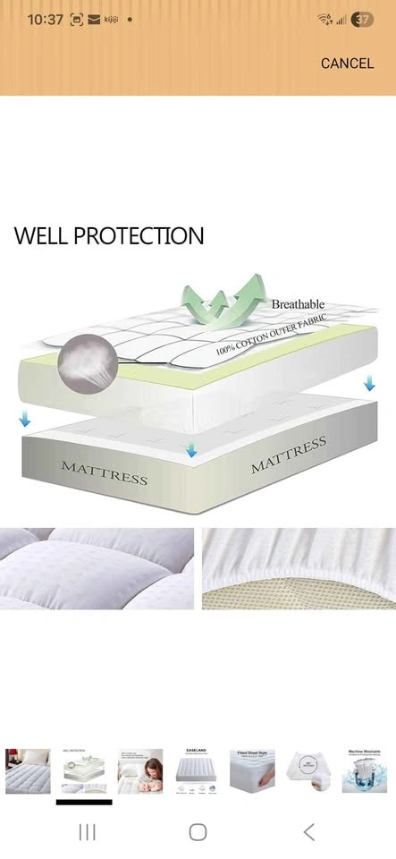 King Size Mattress Pad*New* - photo 4