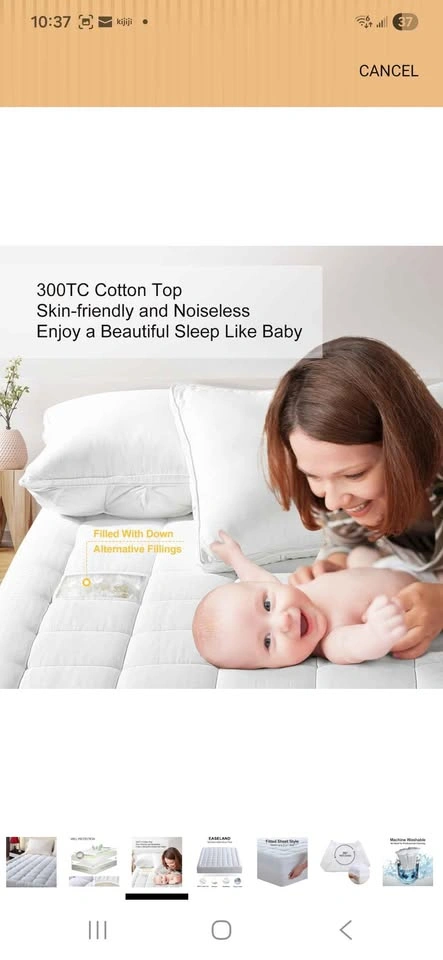 King Size Mattress Pad*New* - photo 5