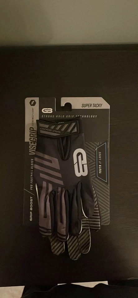 Grip Boost Football Gloves (Youth Large) - photo 2