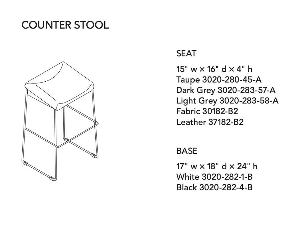 EQ3 Mackenzie Counter Stool - photo 4