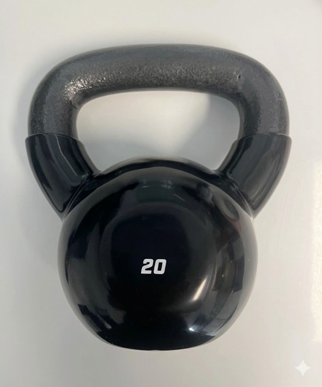 Kettlebell 20lb Vinyl Covered