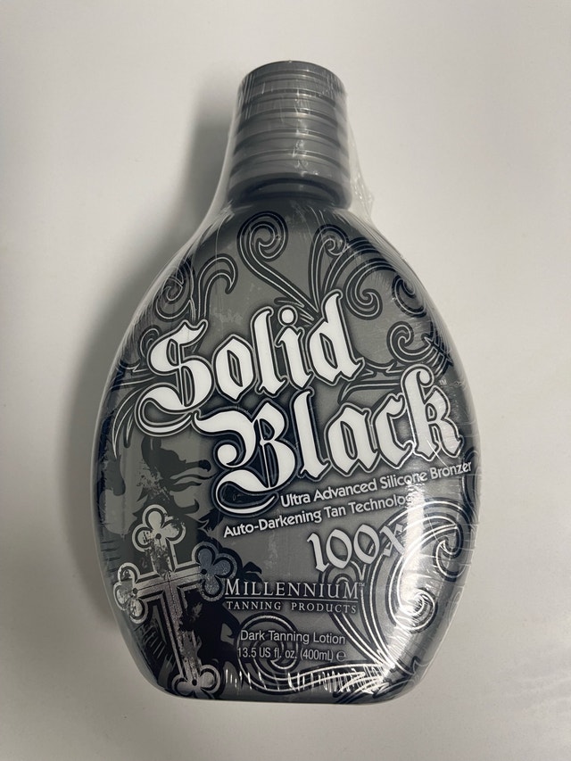 Millenium Tanning Solid Black 100x Bronzer Lotion - photo 2