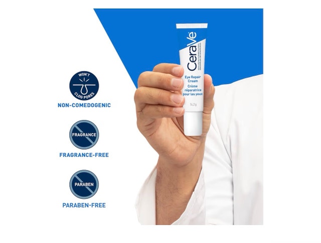 CeraVe Eye Repair Cream 14.2g for Dark Circles & Puffiness - photo 4