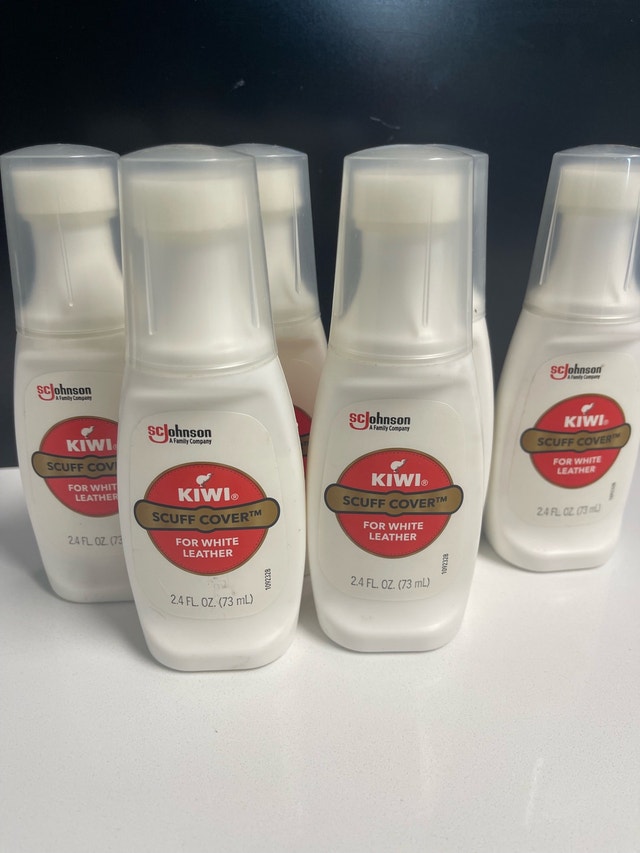 KIWI Scuff Cover, White, 2.4 oz (1 Bottle with Sponge Applica) - photo 5