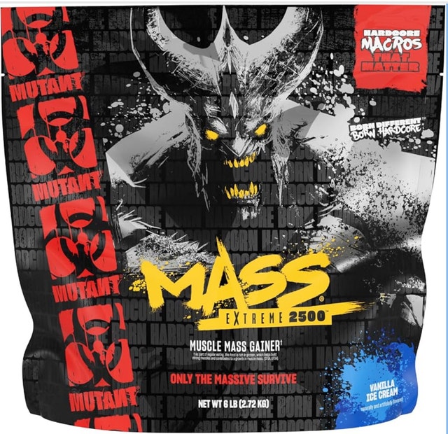 Mutant Mass Extreme Gainer Whey 6lbs