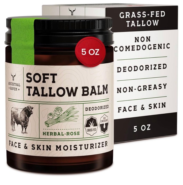Beef Tallow for Skin - Tallow And Herbal Balm For Face