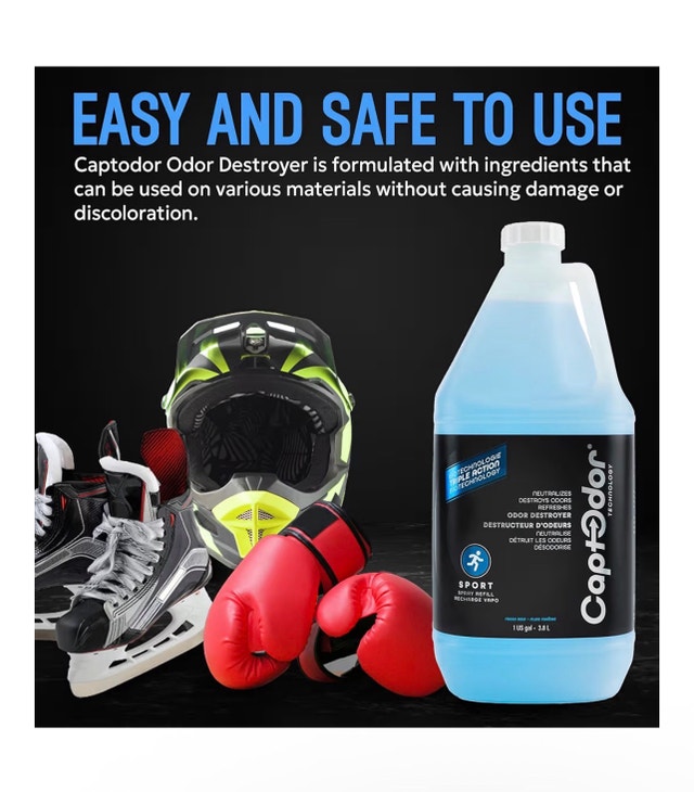 Captodor Sports Odor Eliminator Spray 3.8L - photo 5