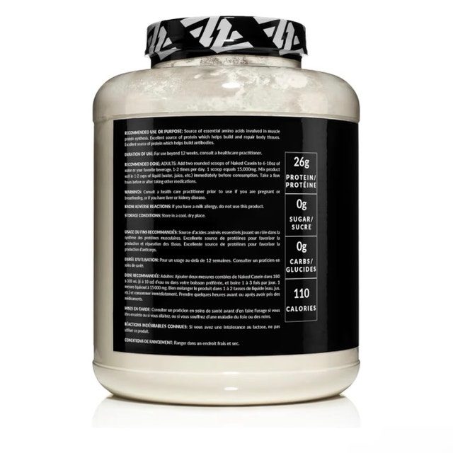 NAKED Casein - 5Lb Micellar Casein Protein Powder - Bulk - photo 4
