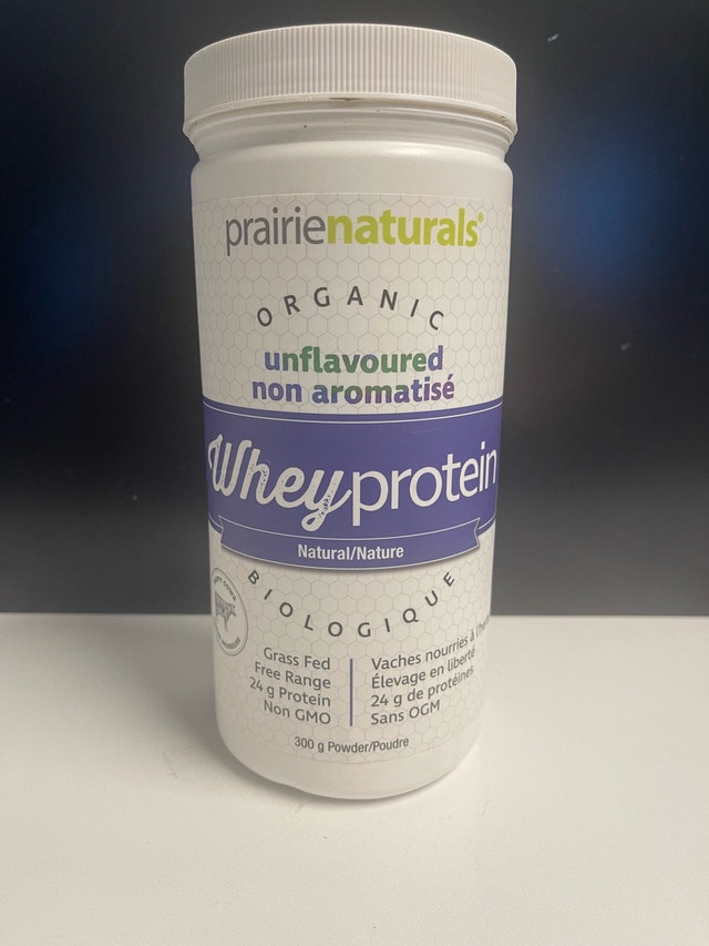 Prairie Naturals Organic Whey Protein, Natural, 300g