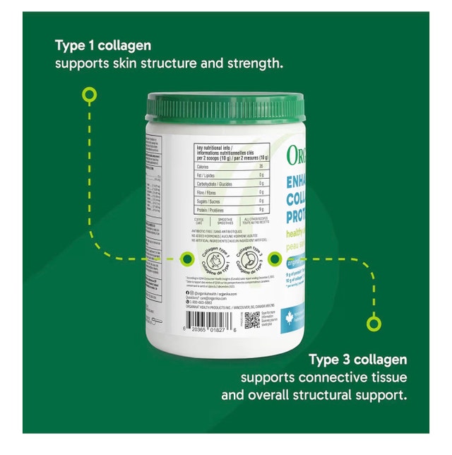 Organika Enhanced Collagen Powder (Type 1 & 3) - photo 3