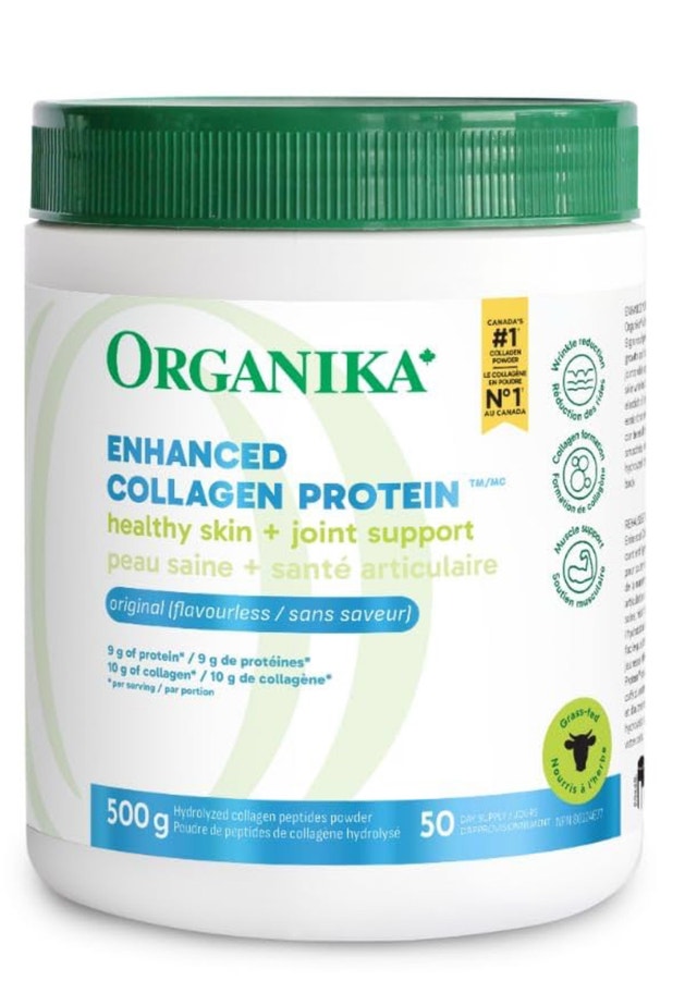 Organika Collagen Powder for Hair, Skin, Nails & Joints