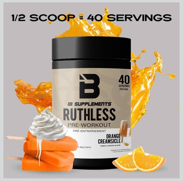 Iron Brothers Ruthless Pre workout Orange Creamsicle - photo 3