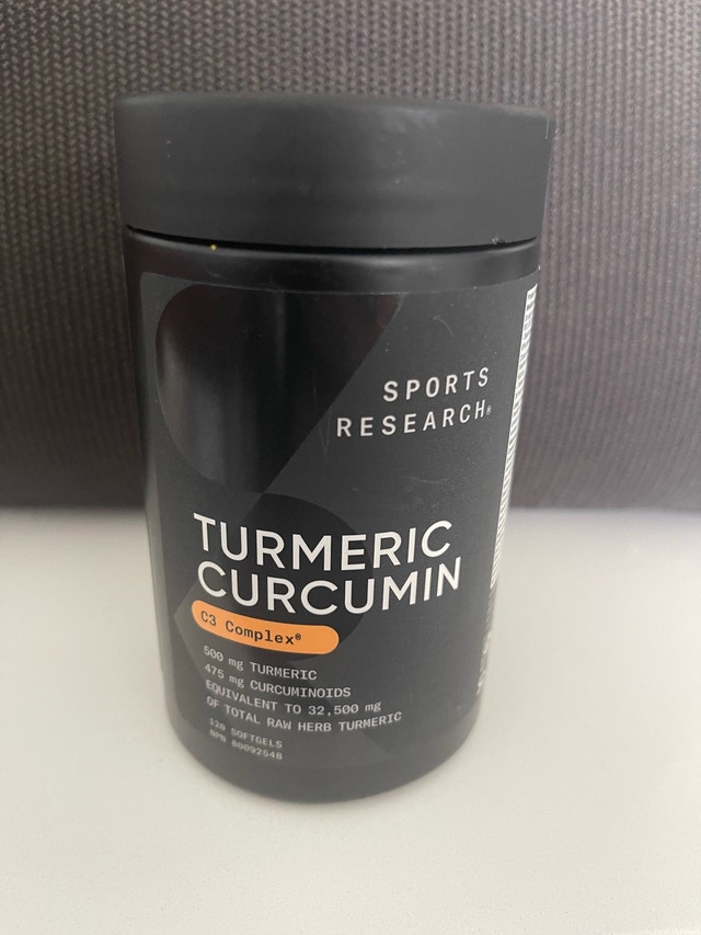 Turmeric Curcumin C3 Complex 500mg with Black Pepper