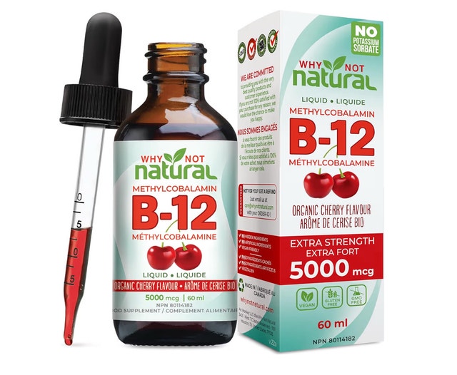 Organic Vitamin B12 Liquid - Sublingual Extra Strength
