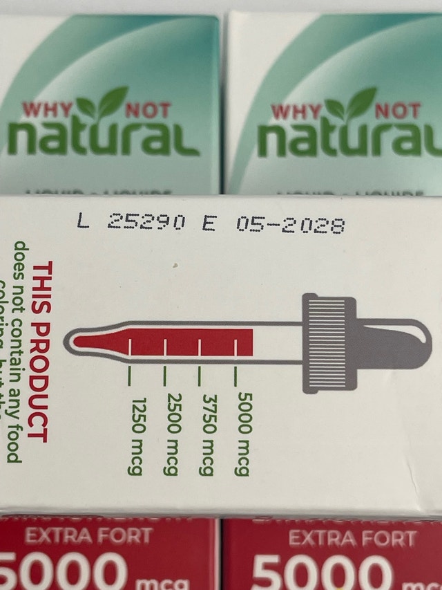 Organic Vitamin B12 Liquid - Sublingual Extra Strength - photo 3
