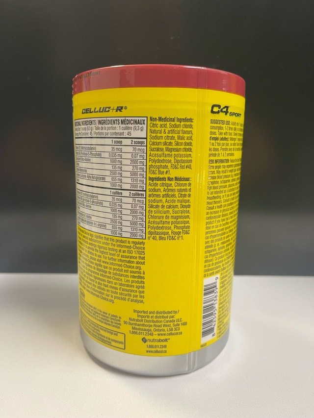 C4 Sport Pre-Workout Hawaiian Punch, 419 g - photo 4
