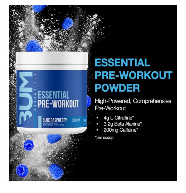 BUM Essential Pre Workout Powder | Chris Bumstead Signature - photo 4