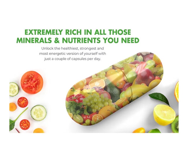 Nature's Core Fruit and Veggie Supplement - 360 Capsules - photo 2