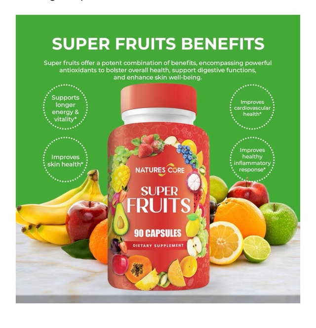Nature's Core Fruit and Veggie Supplement - 360 Capsules - photo 4