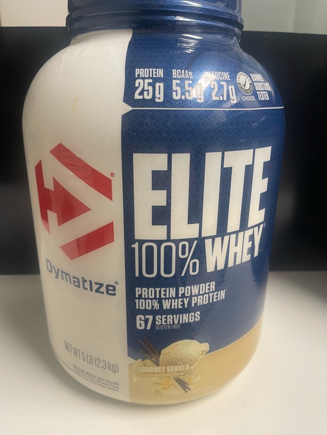 Dymatize ISO100 Elite Protein Powder, Gourmet Vanilla