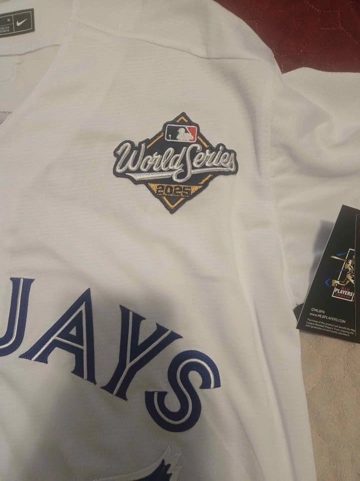 Vladimir Guerrero Jr Jersey - World Series Patch - photo 3