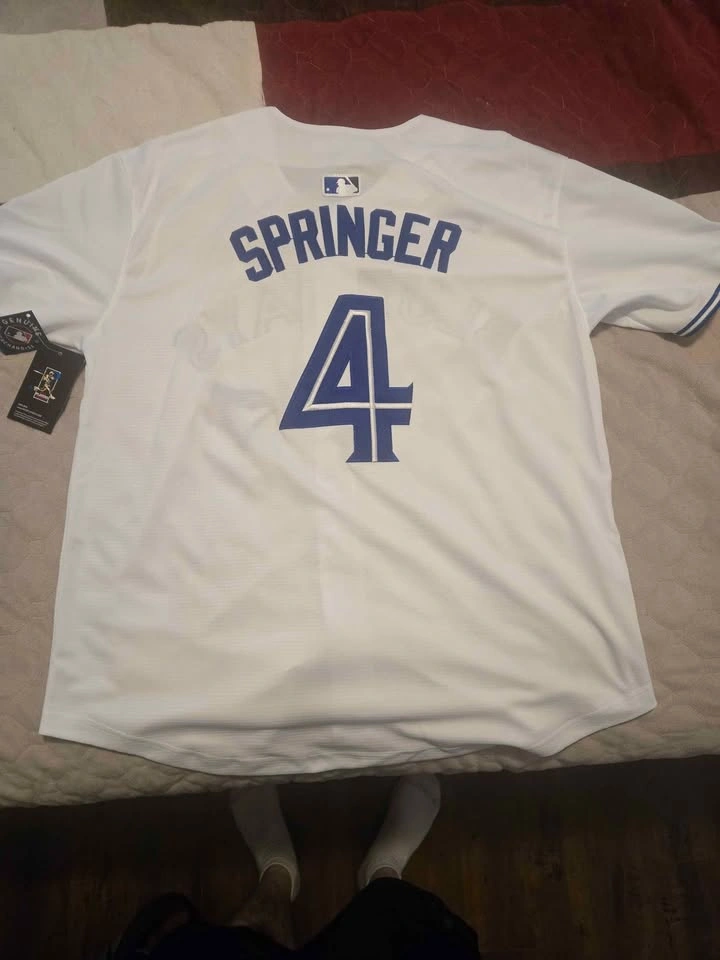 George Springer Jersey - World Series Patch - photo 2