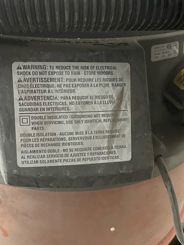 Ridgid Heavy Duty Shop Vacuum - photo 3