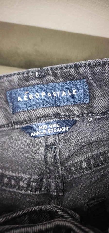 Aeropostale Women's Mid Rise Jeans - Size 0 Regular - photo 2