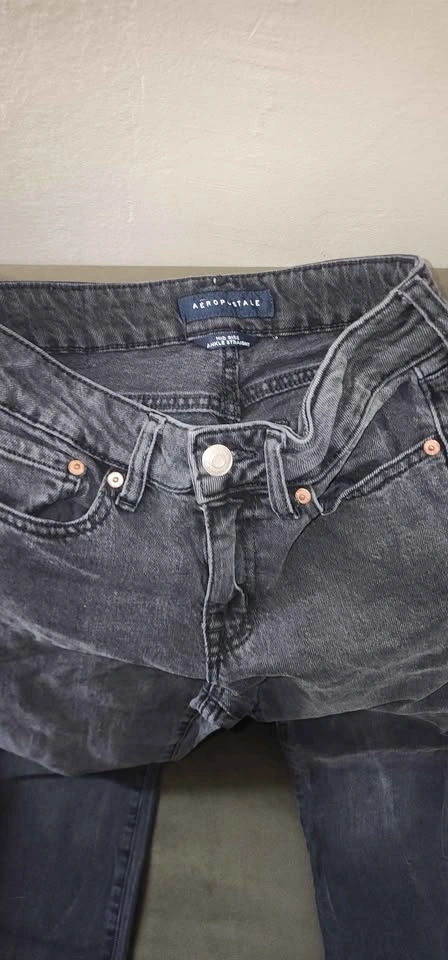 Aeropostale Women's Mid Rise Jeans - Size 0 Regular - photo 5