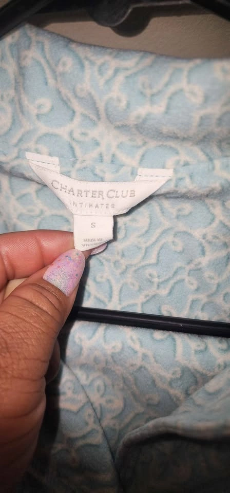 Charter Club Women's Button-Down Pajama Top - photo 2