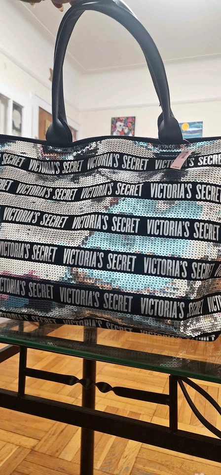 Y2k Victoria's Secret Sequin Tote Bag