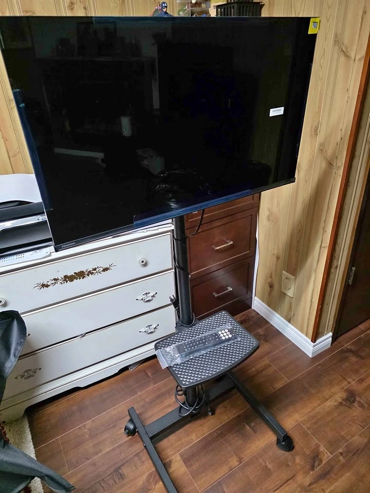 2025 Hi Sense 32" TV with Stand and Cover