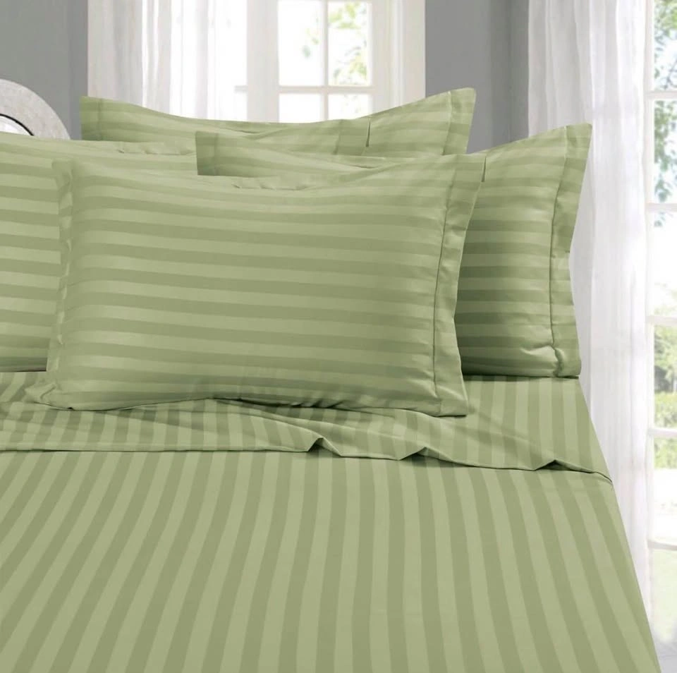New 4-Piece Queen Bed Sheet Set - Green - photo 2