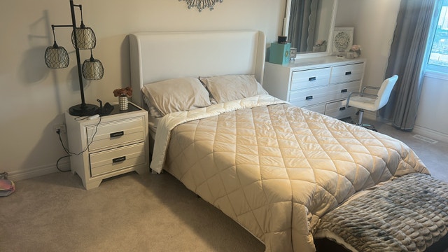 3 Pieces Bed Room Set, Double
