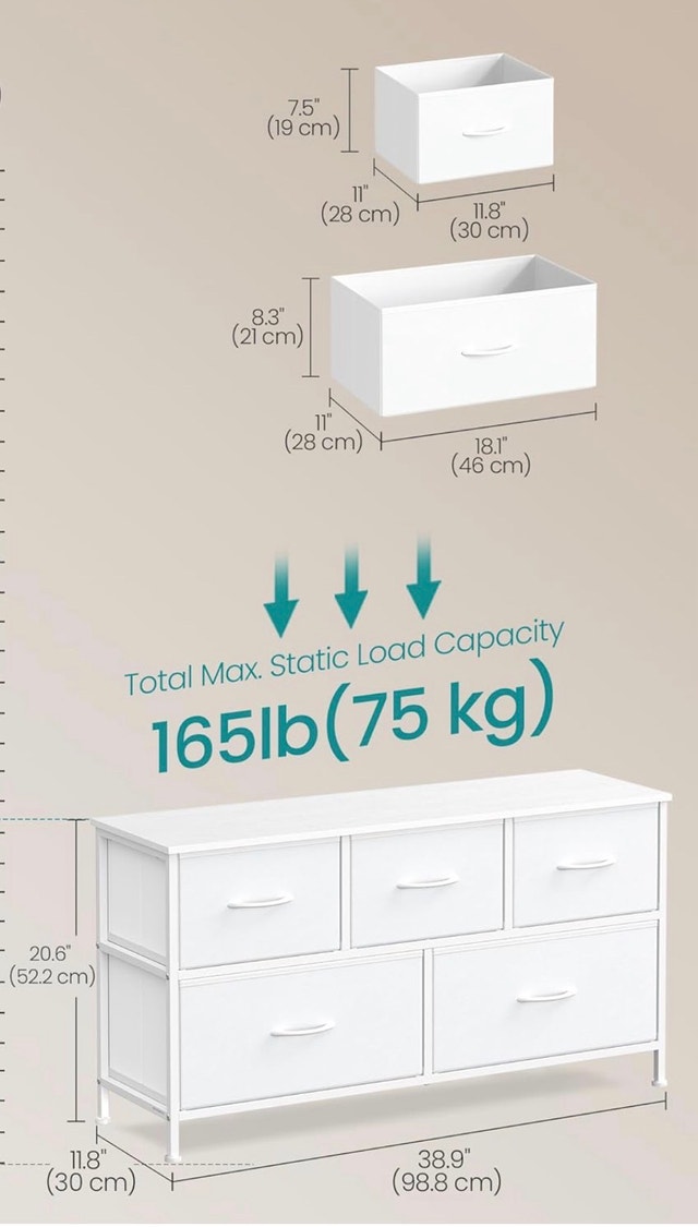 New Dresser for Bedroom, Chest of Drawers - photo 2
