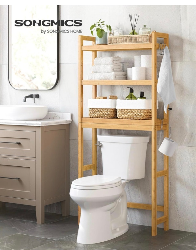 New Over The Toilet 3-Tier Storage Organizer - photo 2