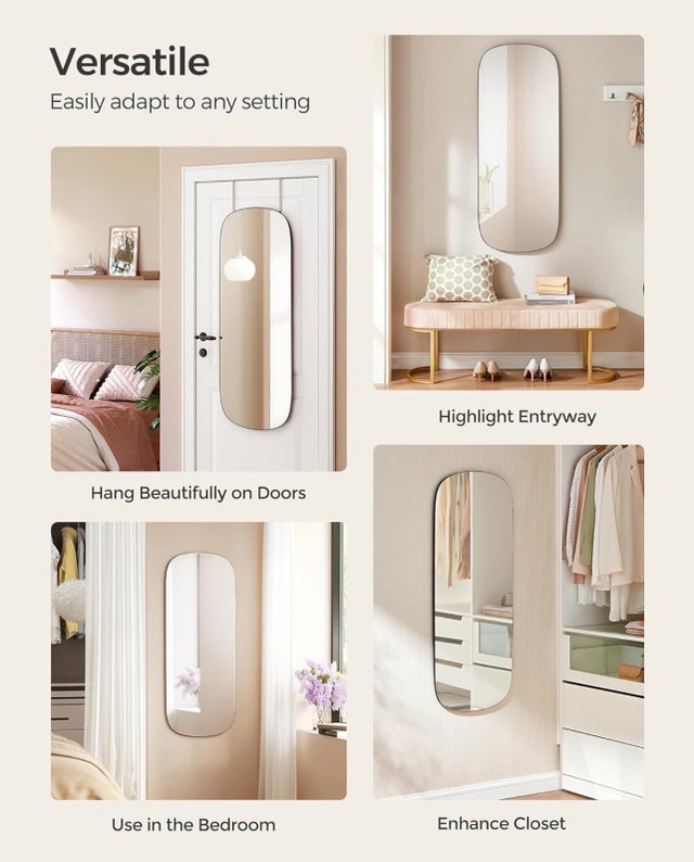 New Wall Mirror Full Length, Mirror for Wall Door, ULFM010B01 - photo 3