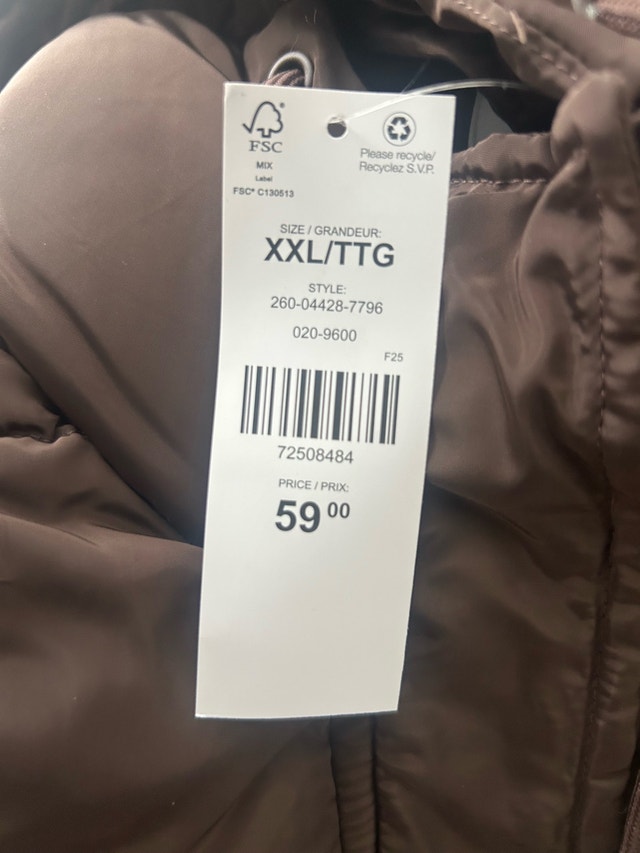 Suzy Shier Long Hooded Puffer Jacket/Vest - photo 2