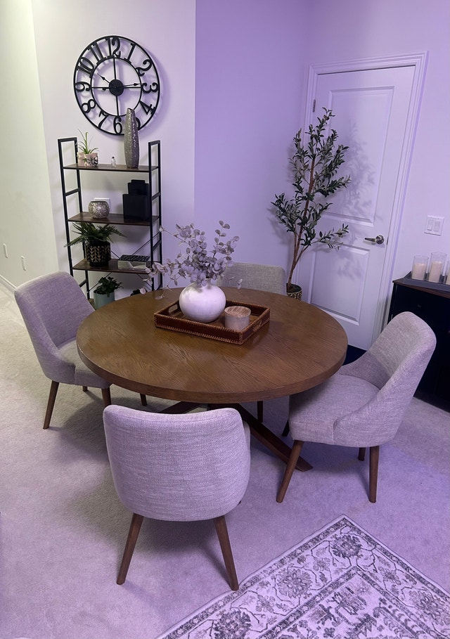 NORTHRIDGE HOME HUXTON DINING TABLE WITH 4 CHAIRS (5PC) - photo 3