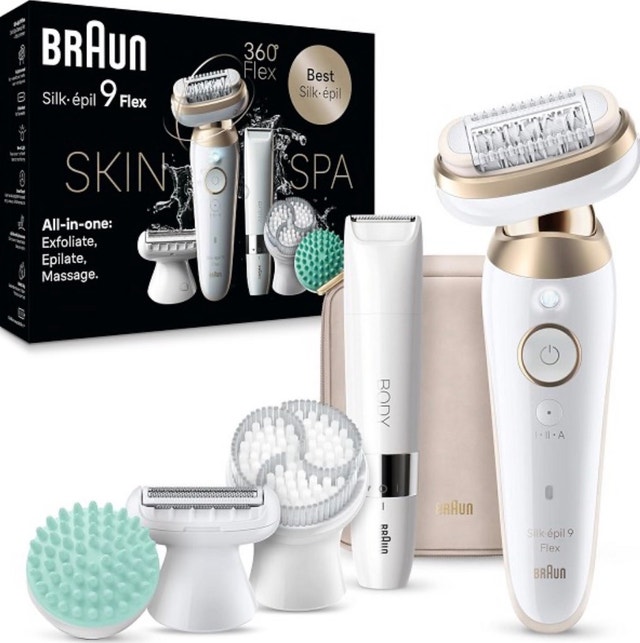 Braun Silk-épil 9 Flex Hair Removal Device & Shaver - New