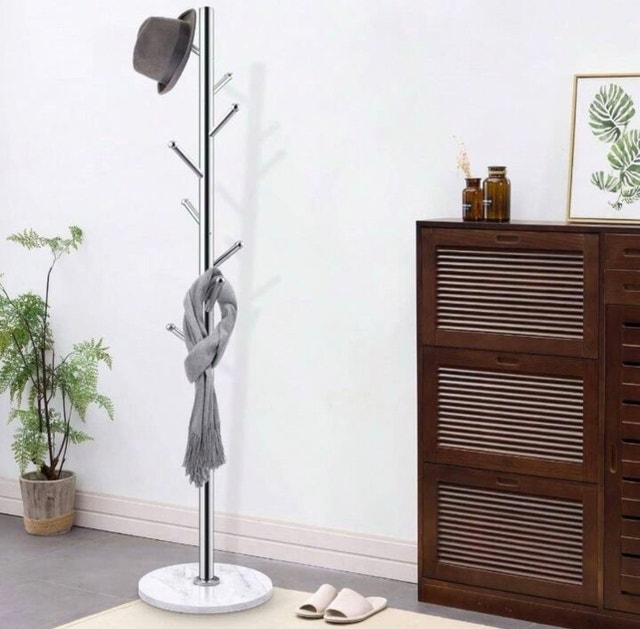New-Clothes Tree/ Coat Rack Stand With Base, URCR023K01 - photo 5