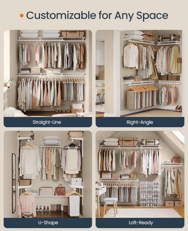 SONGMICS Closet Insert Organizer URGR032W01 - photo 4