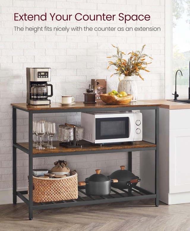 New Kitchen Island with 3 Shelves, UKKI01BX - photo 4