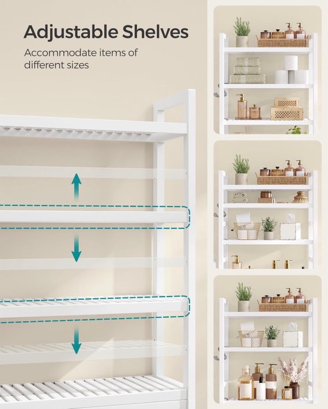New Over The Toilet Organizer/Storage UBTS041W01 - photo 3