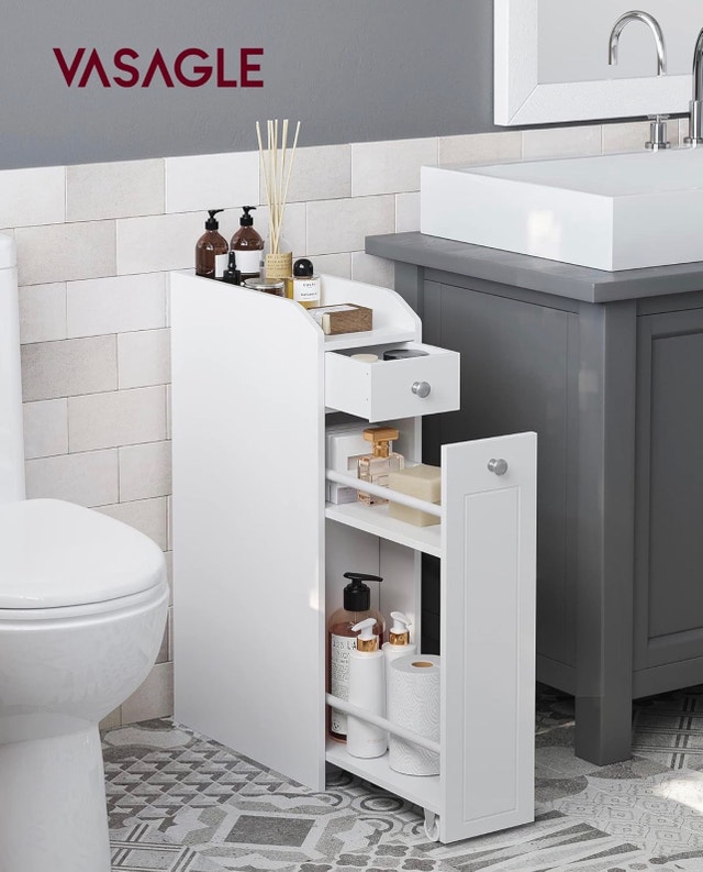 New Slim Bathroom Storage Cabinet Organizer UBBC847P31 - photo 2