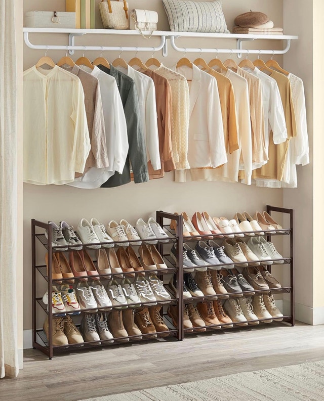 New 8-Tier Shoe Rack Organizer, Adjustable Shelves - photo 3