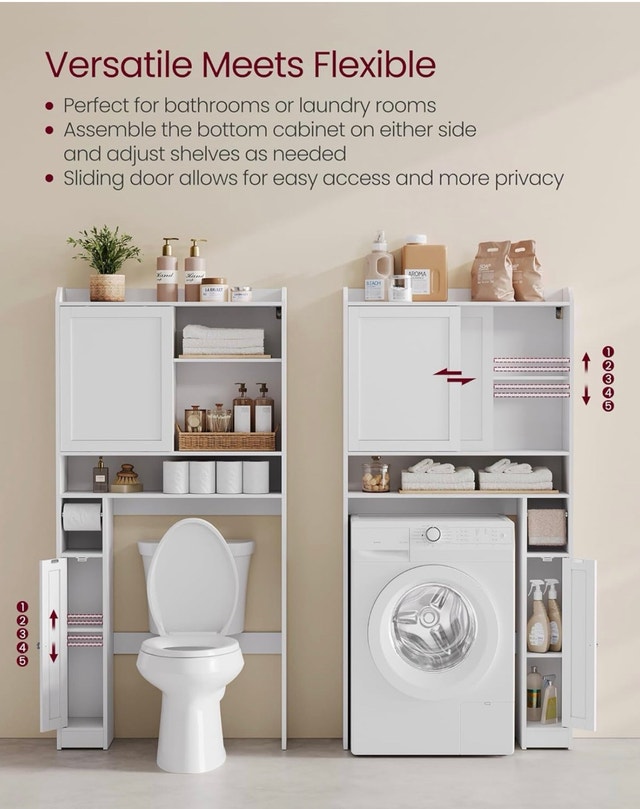 New Over The Toilet Storage Unit - photo 2
