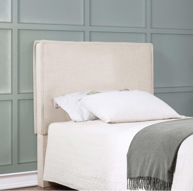 New Upholstered Panel Headboard, Foam Padding, Twin Size - photo 2